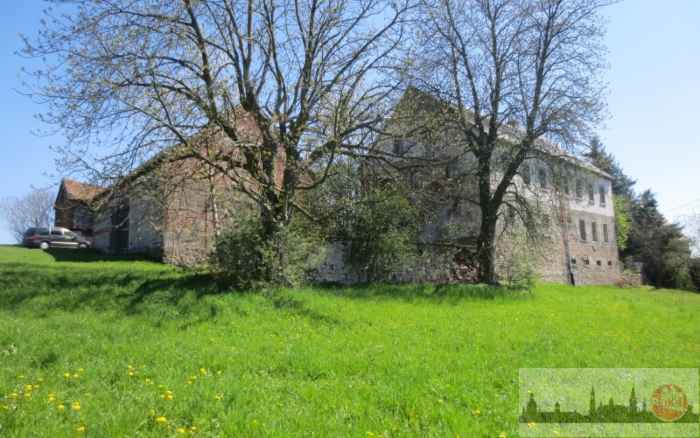 Ansicht des Bauernhofes