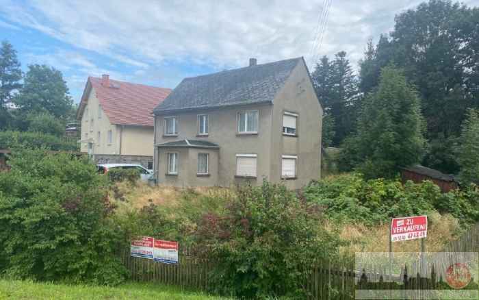 Ein Blick auf das zu sanierende Einfamilienhaus